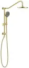 New Lava Odoro Gold Shower System, 8" Rain Shower Head, Handheld Spray,...