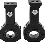 2 Pcs Off-Road ATV UTV Light Bar Mounts Mounting Bracket, Motorcycle Mounting Bracket Spotlight Headlight, Fog Driving Lights Brackets Universal 18mm‑30mm Adjustable