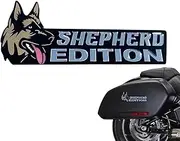 Dog Car Badge - Acrylic Badge Sticker Car, Car Decals Bumper Stickers | German Shepherd Edition Car Decal, Personalised Dog Car Badge Strong Adhesive, Funny Dog Decals for Car Motorcycle Truck