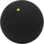 Rubber Ball Lightweight Elastic Abrasion Resistant Single Dot Squash Ball for Beginners (Yellow Dots)