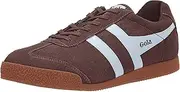 [Gola] Classics Mens Harrier Trainer, Brown Blue, 9 US
