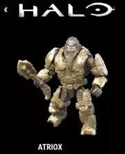 Mega Construx Halo Figure Gold Atriox from the Halo 20th Anniversary Pack