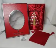 Waterford Christmas Tree Ornament 128591 - NIB - Lead Crystal Ireland - Vintage
