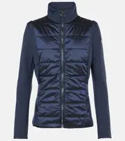 [Fusalp] Fusalp Linn satin twill ski jacket UK 6 blue