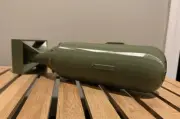 Little Boy MK-1 Atom Bomb Model 3D Printed 1/10 Scale WW2 US Military