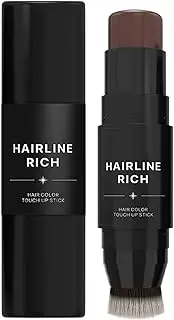 Root Cover Up Stick, Double-Ended Temporary Hair Color, Long-Lasting Women Hair Coverage Color Pen, Instant Root Touch-Up for Adults, Friends, Beauticians, Quick Hair Color Solution, Temporary Hair