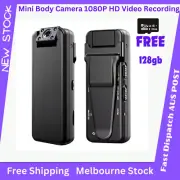 1080P Body Camera Video Recorder Police Cam Outdoor Security Guard Portable LED