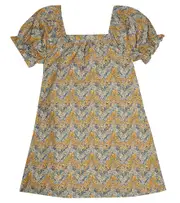 [The New Society] The New Society Aubrey printed cotton dress Y 8 multicoloured