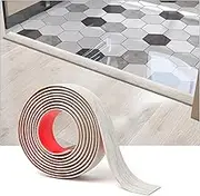 Art3d Self Adhesive Vinyl Floor Transition Strip, Laminate Flooring Divider Strips for Joining Gaps,Carpet Threshold,Floor Tiles, 122 x 4 CM, White Washed