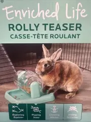 ️OXBOW Rolly Teaser Feeder For Rabbits, Guinea Pigs, Other Small Animals.