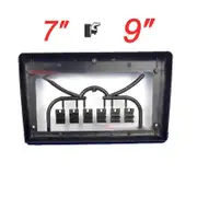 9'' 10'' to 7'' Car Radio Frame For Universal 2 Din Android Player Frame 7'' Transform Framework 10'' to 9'' Panel Conversions 7IN to 9IN