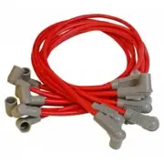 MSD 31599 Red Spark Plug Wire Set for 55-75 Small Block Chevy w/ Headers