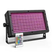 DJ Strobe Stage Light Bar, 288 RGB LED Wall Washer Light, 55 Zones Chasing St...