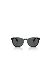 Gregory Peck round-frame glasses 50 Dark Military/Crystal Gradient