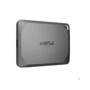 Crucial X9 Pro 2TB External Portable SSD ~1050MB/s USB-C Durable Rugged Shock Drop Water Dust Sand Proof for PC MAC PS5 Xbox Android iPad Pro
