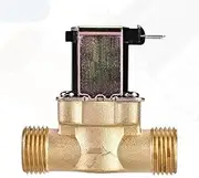 Electric Solenoid Magnetic Valve Normally Closed Brass for Water Control DC 24V 3/4inch DC 24V 1/2inch AC 220V 1/2inch 3 Type(1/2",DC 24V)