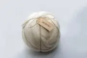 One Pound Fine Merino Wool Roving Top, Natural White Undyed