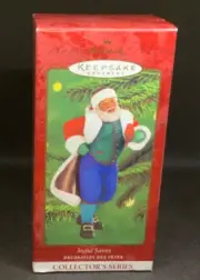 HALLMARK 2000 "JOYFUL SANTA" KEEPSAKE ORNAMENT (NIB)