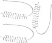 Gatuida 3Pcs Washer Cleaning Brush Flexible Drum Cleaner Tool for Deep Cleaning Washing Machines Bristles for Removing Dirt and Grime Easy to Use Washer Brush Supplies