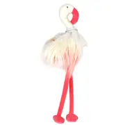 Ollie & Paige Florence The Flamingo Kids/Children Stuffed Animal Toy 46cm