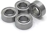 4piece RC Car Metal Ball Bearing Set Compatible with 1/18 Wltoys A949 RC Car Steel Ball Bearing Ball Bearing Set for RC, 8 * 12 * 3.5mm