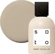 [soto] PAINT TOUCH UP (INTERIOR) - non-toxic interior scratch + scuff repair: wall cabinets trim + molding furniture windows (Size: 1 fl oz Sheen: Matte Color: No. 09 Historic Beige)