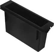 CRILSTYLEO Multi-Functional Car Cd Storage Box Large Space Stereo Cd Pocket Easy Install Radio Stereo Storage Case Car Player Pocket Box