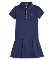 [Polo Ralph Lauren Kids] Polo Ralph Lauren Kids Cotton shirt dress Y 1,5-2 blue