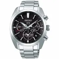 在飛比找PChome24h購物優惠-【SEIKO 精工】ASTRON 5X53雙時區太陽能手錶(