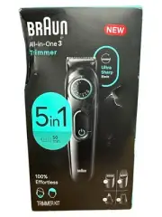 Braun Series 3 All-In-One Style Kit Grooming Hair & Beard Trimmerw/box dmg