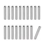 2x14mm Dowel Pins, 50pcs Round Head Flat Chamfered End Dowel Pin