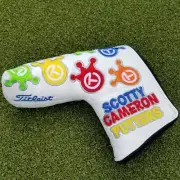 SCOTTY CAMERON DANCING T CROWNS CIRCLE T PUTTER COVER