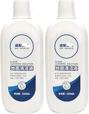 Cleaning Solution，Compatible For Tineco Floor One S6 S7 Pro S3 IFloor 3 S5 S5 COMBO S5 Pro 2 S5 ，Blue Vacuum Cleaner Parts Detergent Cleaning Solution(2PCS 500ml)