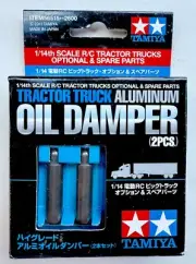 Tamiya 1/14 RC Tractor Truck/Trailer Aluminum Oil Shock Damper(2)Set - #56515