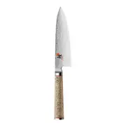 Miyabi 5000MCD Birchwood 20cm Gyutoh Steel Chef's Knife Cutting Cutlery Beige
