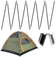 Aluminum Tent Poles Replacement, Pre-Assembled, Lightweight, 14.5FT
