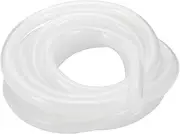X AUTOHAUX 1 Pcs Silicone Vacuum Tubing Hose High Temperature 10FT 1/2" 12mm ID 2.5mm Thickness Automotive Vacuum Line 130PSI Max Pressure Clear