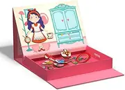 Mideer Magnetic Dress Up Playset, 2 in 1 Dress Up and Board Game, Travel Playset Toys for Girls 3 Years and Above