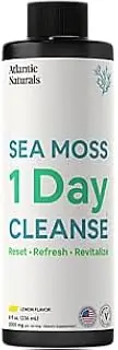 Atlantic Naturals Sea Moss 1 Day Cleanse - Full Body Detox to Support Bowel Movements, Kidney Health, Liver Health, Gut Health, Immune Health and Energy Levels