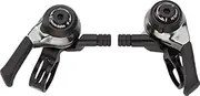 [Microshift] Thumb Shifter Set | 10-Speed Mountain | Double/Triple | Shimano DynaSys Compatible | Black