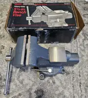 Craftsman 951871 5-1/2" Jaw Bench Vise Swivel Base - NEW IN OPEN BOX - USA