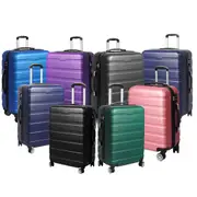 Slimbridge 3PC Luggage sets Suitcase 20" 24" 28" Set Travel TSA Hard Case Carry