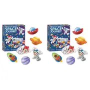 2x 4M Mould & Paint Disney Space Journey Kids/Children Activity Craft Kit 5y+