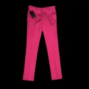 NWT River Island Ultra Skinny Fit Pink Flat Front Pants Size 26/32