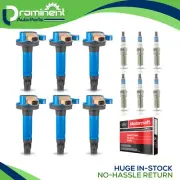 6 Ignition Coil + 6 Motorcraft Spark Plug For Ford Police Interceptor Sedan (for: Ford)