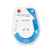 Jackson Outbound Slim USB-A And C Travel Adaptor - Japan And South America