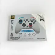 MGC Switchplate Wireless Gaming Controller for Nintendo Switch - BLACK/WHITE