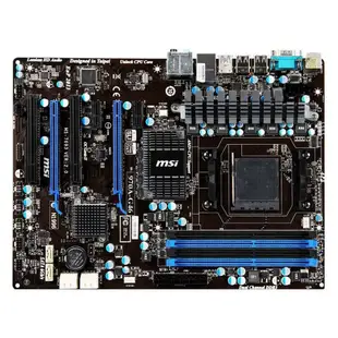 MSI 二手微星970a-g46 970A-G43主板AMD 970 AM3 AM3+ ATX台式機主板32G DDR3