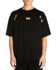 Versace Jeans Couture Panel Hardware Logo Tee