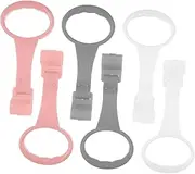 WOONEKY Stylish Baby Pull Ring Set 6pcs Pull up Rings Safe for Toddlers Enhance Strength Stability Easy to Use